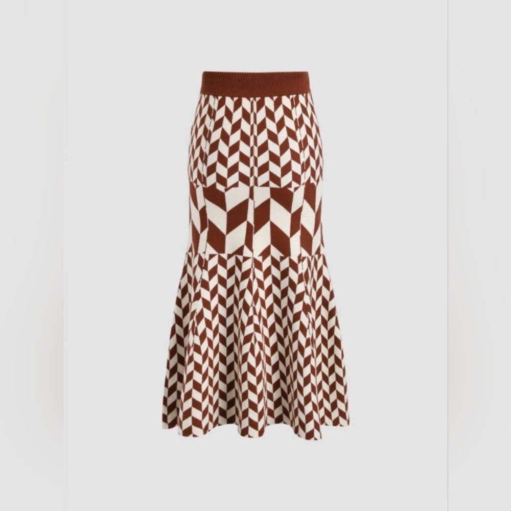 EYESORE Knit Midi Skirt - Picture 4 of 5